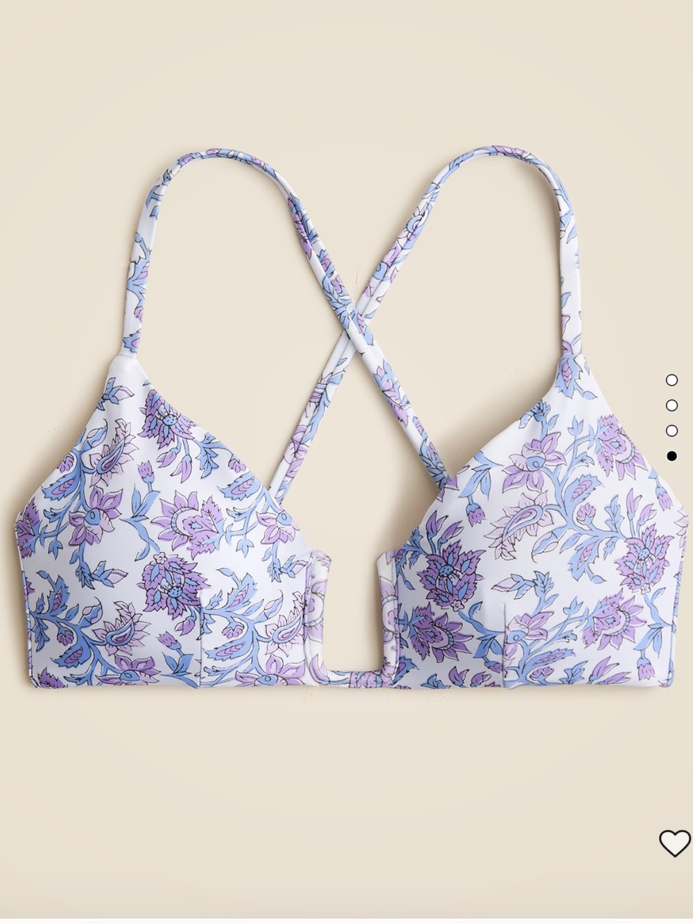 Mira bikini top in Classic Sculpt